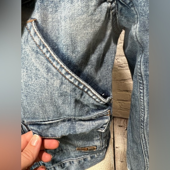 Roxy denim trucker jean jacket size xs - Picture 2 of 12